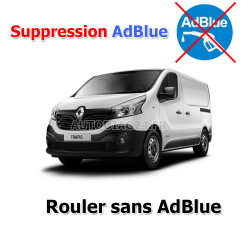 Suppression AdBlue Renault Trafic 3 de 2014 jusqu'à 2018 BOSCH EDC17C84